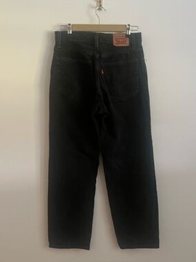LEVIS 94 Baggy Black Denim Jeans